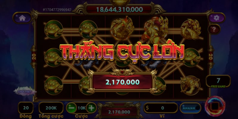 Kho Báu Tứ Linh 99OK – Trải Nghiệm Game Slot Sôi Động 4 Càng chơi càng thắng - càng đánh càng hăng