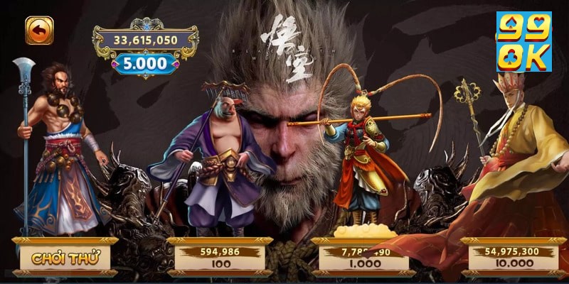 Tây Du Ký 99OK – Trải Nghiệm Hấp Dẫn Với Cơ Hội Nổ Hũ Lớn 2 Sơ lược về game dựa trên tác phẩm Tây Du Ký kinh điển